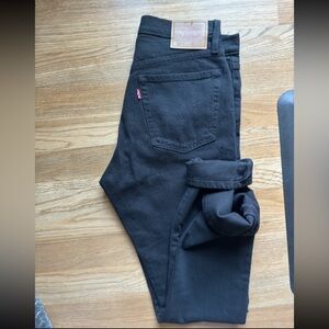 Vintage Levi's 501 Red Tab BIG E - Black 32x32